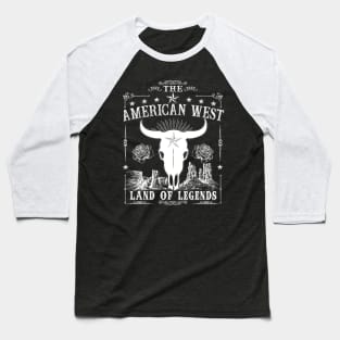 American West Baseball T-Shirt